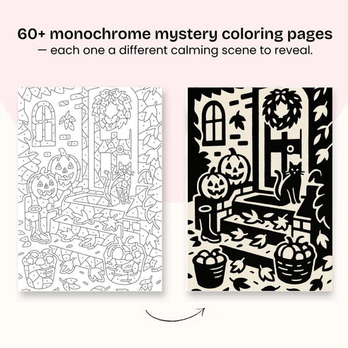 One Color Coloring Book - Autumn Edition (New)