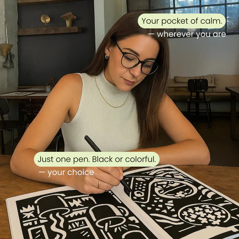 One Color Coloring Book - Summer Edition