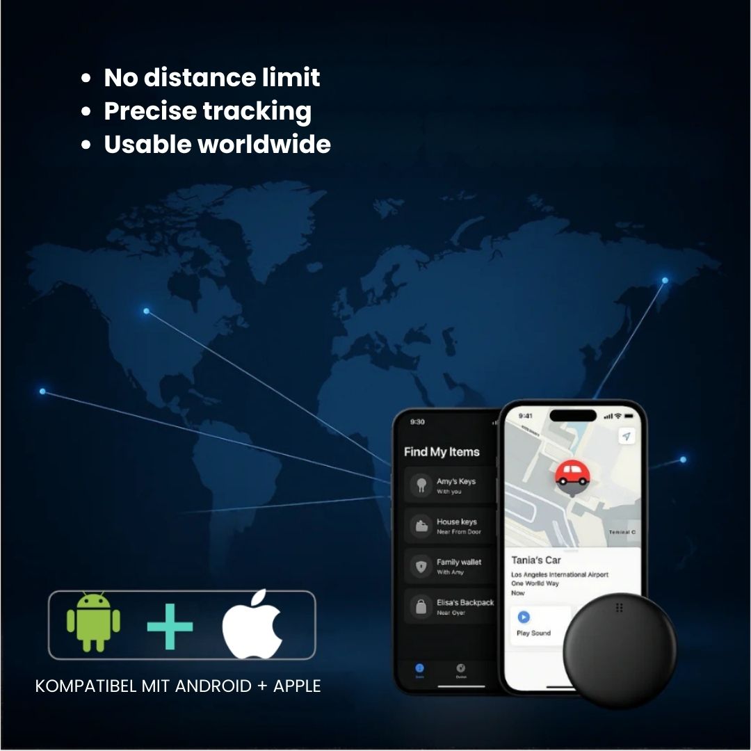 GP90 – Precise GPS Tracker without subscription (Android/Apple)