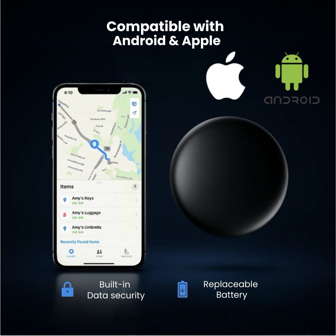 GP90 – Precise GPS Tracker without subscription (Android/Apple)