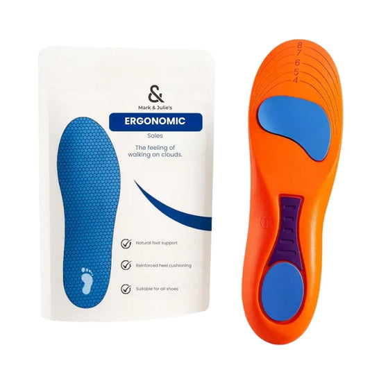 Pair of ergonomic insoles