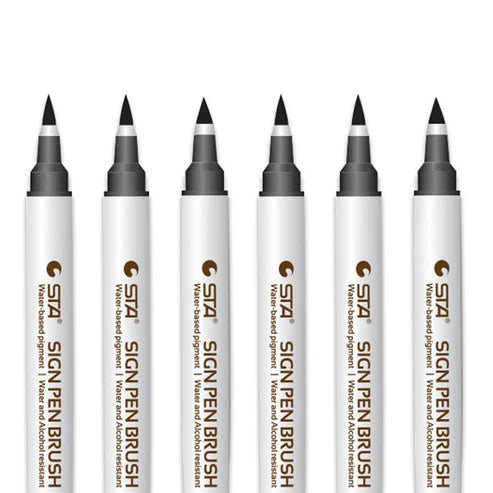 6-Piece Coloring Pen Set
