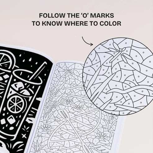 One Color Coloring Book - Summer Edition