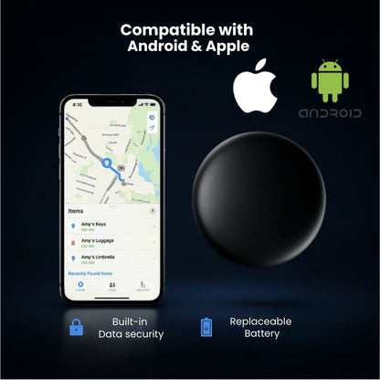 GP90 – Precise GPS Tracker without subscription (Android/Apple)